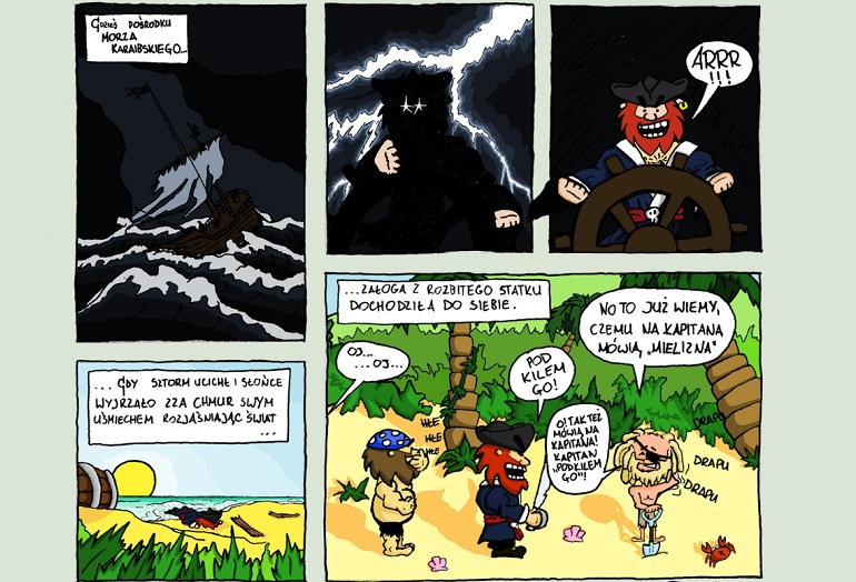 Jan Dyrda Pirates comics pirates