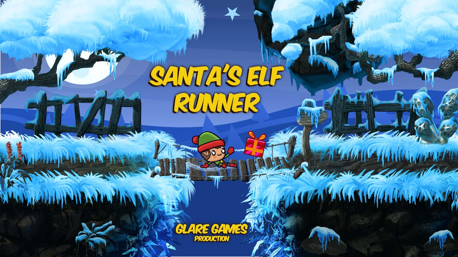 Jan Dyrda Santa' Elf Runner infinity runner Unity3D Unity C# gamedev game development game developer