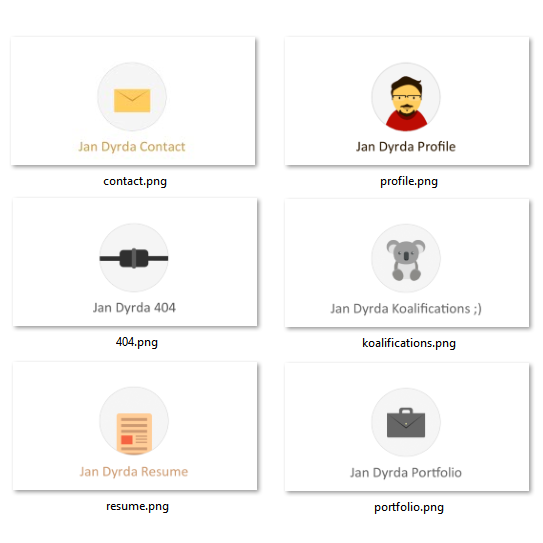 Jan Dyrda Sharing FB graphics GIMP graphics flat fb share facebool post